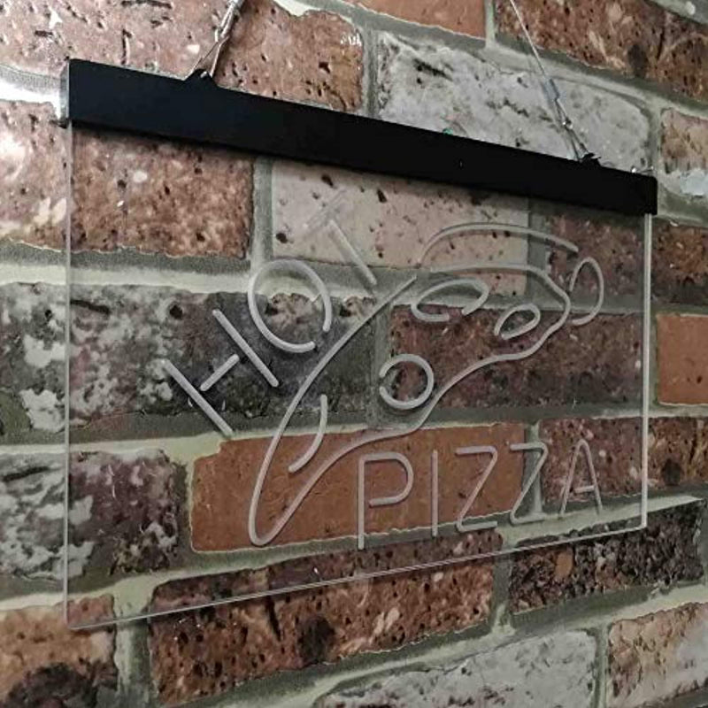 Hot Pizza LED Light Sign - LED Gift Works