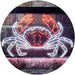 Crab Seafood Ocean Display LED Light Sign - Way Up Gifts