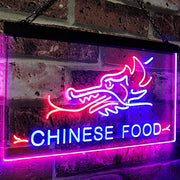 Restaurant Dragon Chinese Food LED Light Sign - LED Gift Works
