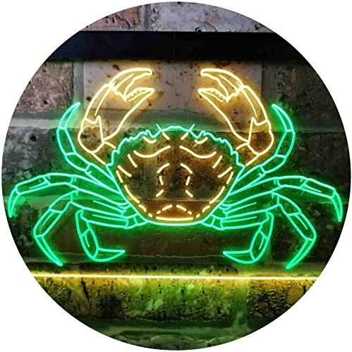 Crab Seafood Ocean Display LED Light Sign - Way Up Gifts