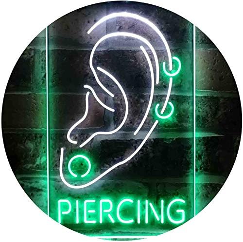 Ear Piercing Display LED Light Sign - LED Gift Works