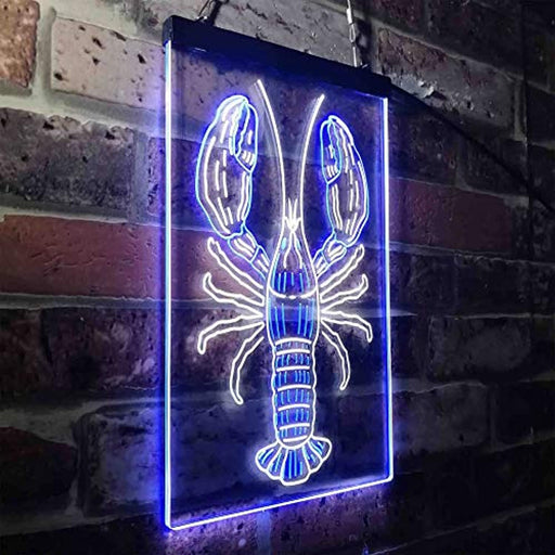 Lobster Seafood Restaurant LED Light Sign - LED Gift Works