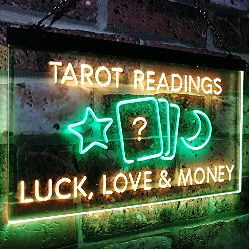 Psychic Tarot Readings LED Light Sign - Way Up Gifts