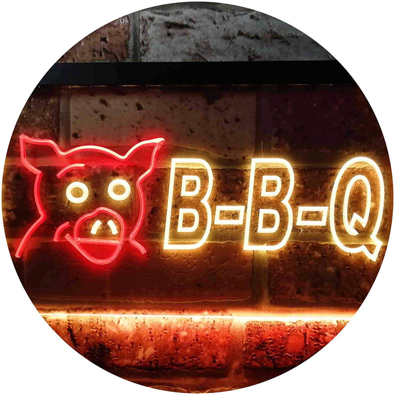 BBQ Pig LED Light Sign - LED Gift Works