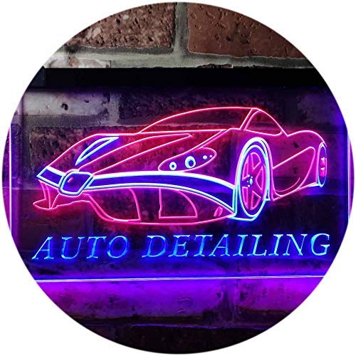 Body Shop Auto Detailing LED Light Sign - LED Gift Works