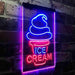 Ice Cream Cones LED Light Sign - Way Up Gifts