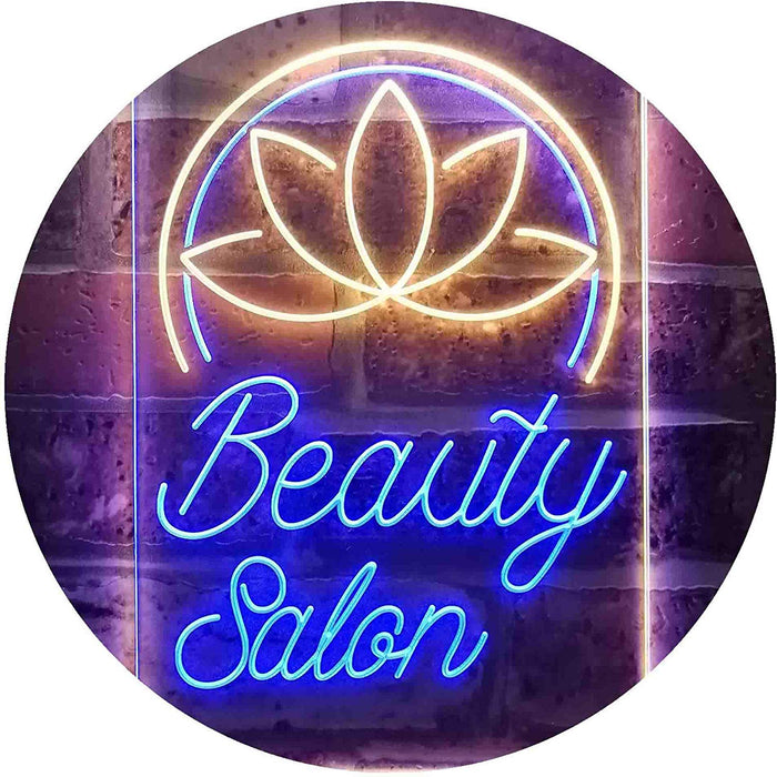 Flower Decor Beauty Salon LED Light Sign - Way Up Gifts