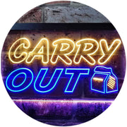 Food to Go Carry Out LED Light Sign - LED Gift Works