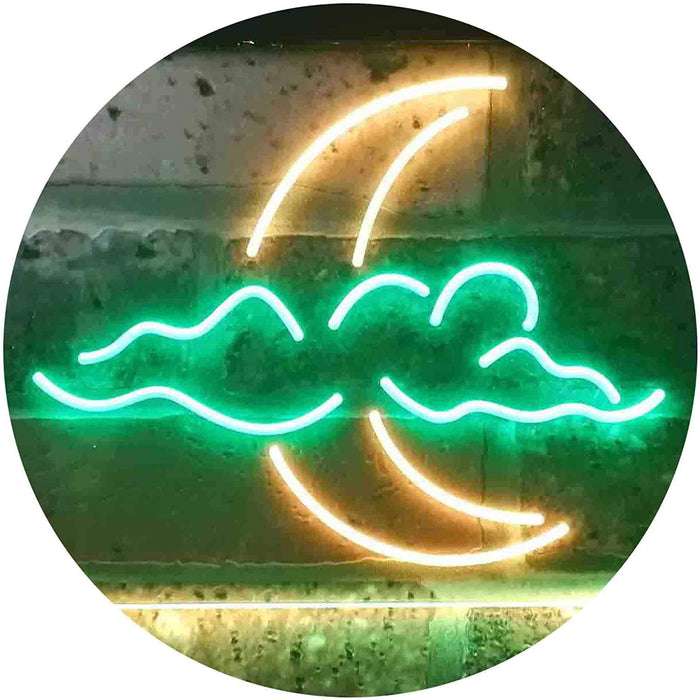 Cloud Moon LED Light Sign - Way Up Gifts