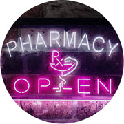 RX Pharmacy Open LED Light Sign - LED Gift Works