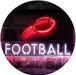 Man Cave Football LED Light Sign - Way Up Gifts