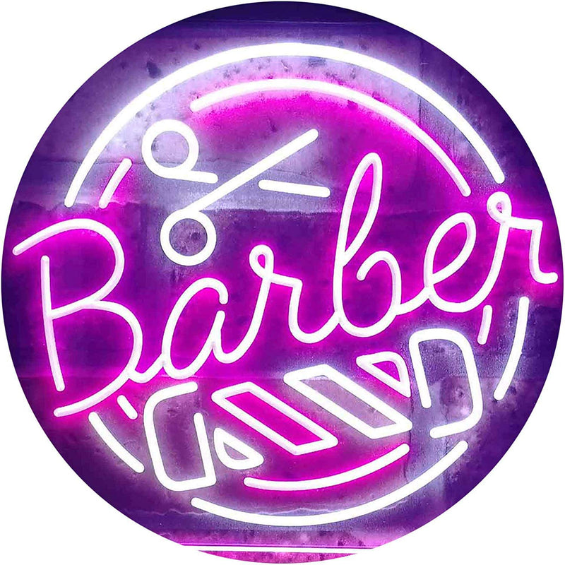 Barber LED Light Sign - LED Gift Works