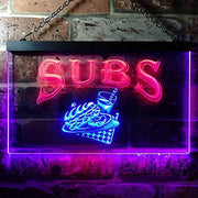Sandwiches Hoagies Subs LED Light Sign - LED Gift Works