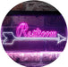 Right Arrow Restroom LED Light Sign - Way Up Gifts