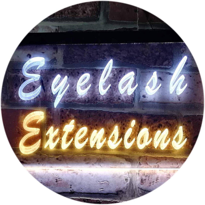 Beauty Salon Eyelash Extensions LED Light Sign - Way Up Gifts