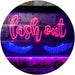 Eyelashes Lash Out Girl Room Beauty Decor LED Light Sign - Way Up Gifts