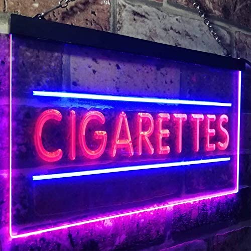 Cigarettes LED Light Sign - LED Gift Works