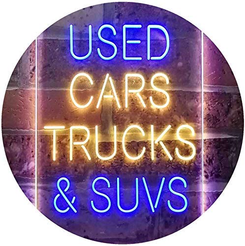 Used Cars Trucks SUVs LED Light Sign - Way Up Gifts