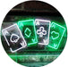 Four Aces Poker Casino LED Light Sign - Way Up Gifts