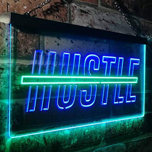 Hustle LED Light Sign - LED Gift Works