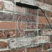 Gamer Play Win Game Room LED Light Sign - LED Gift Works