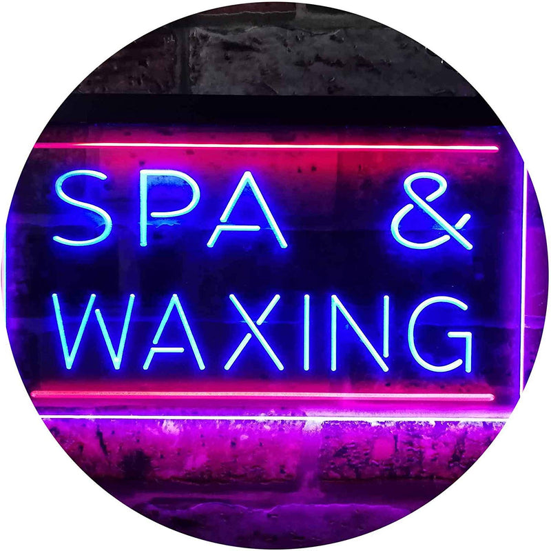 Beauty Salon Spa Waxing LED Light Sign - LED Gift Works