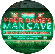 Personalized Sports Soccer Theme Man Cave LED Light Sign - LED Gift Works