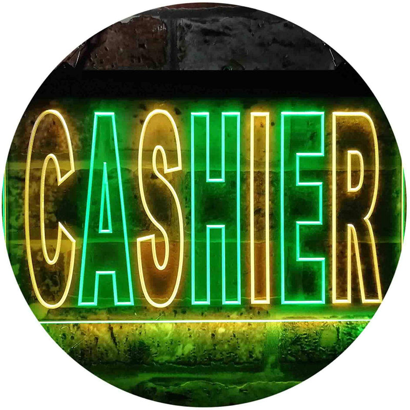 Cashier LED Light Sign - LED Gift Works