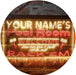 Personalized Billiards Pool Room LED Light Sign - Way Up Gifts