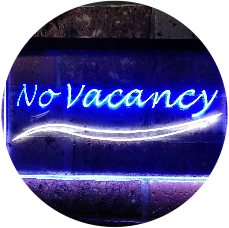 Hotel Motel No Vacancy LED Light Sign - LED Gift Works