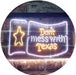 Don't Mess with Texas Flag Garage LED Light Sign - Way Up Gifts