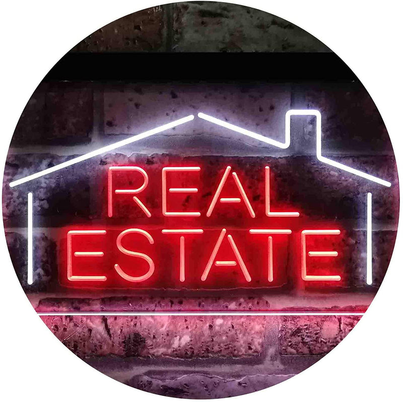 Real Estate Agency LED Light Sign - LED Gift Works