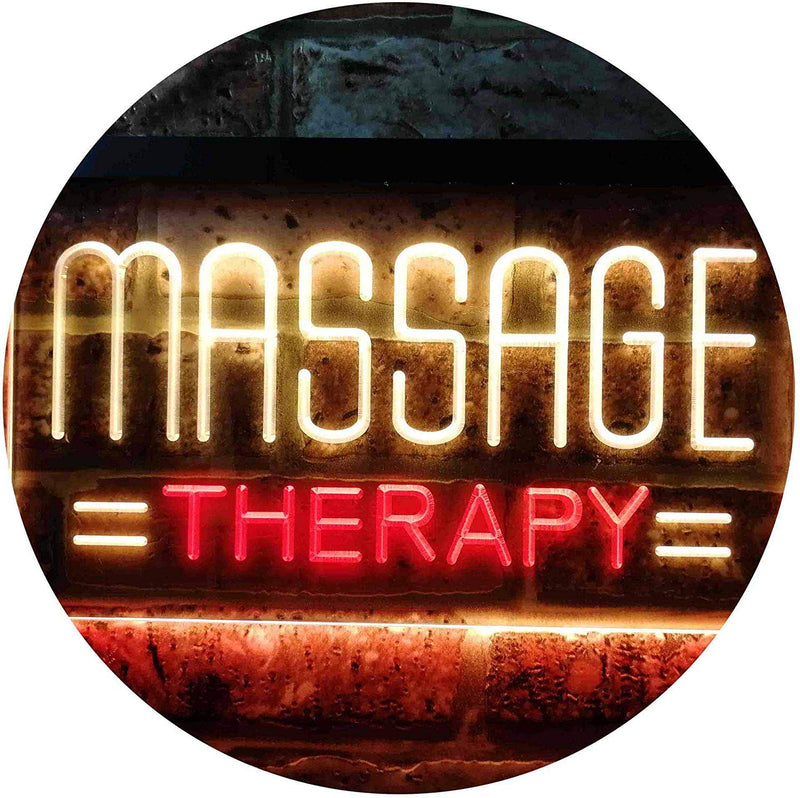 Massage Therapy LED Light Sign - LED Gift Works