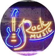 Guitar Rock Music LED Light Sign - LED Gift Works