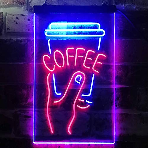Coffee Cup To Go LED Light Sign - Way Up Gifts