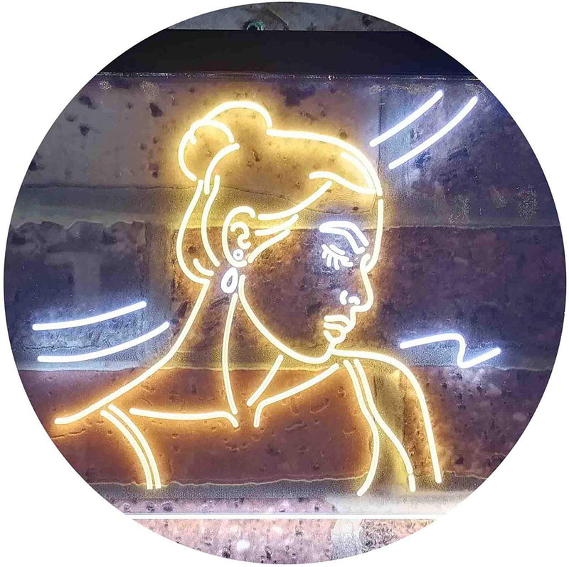 Lady Beauty Salon LED Light Sign - LED Gift Works