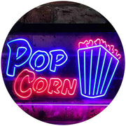 Movie Theater Popcorn LED Light Sign - LED Gift Works