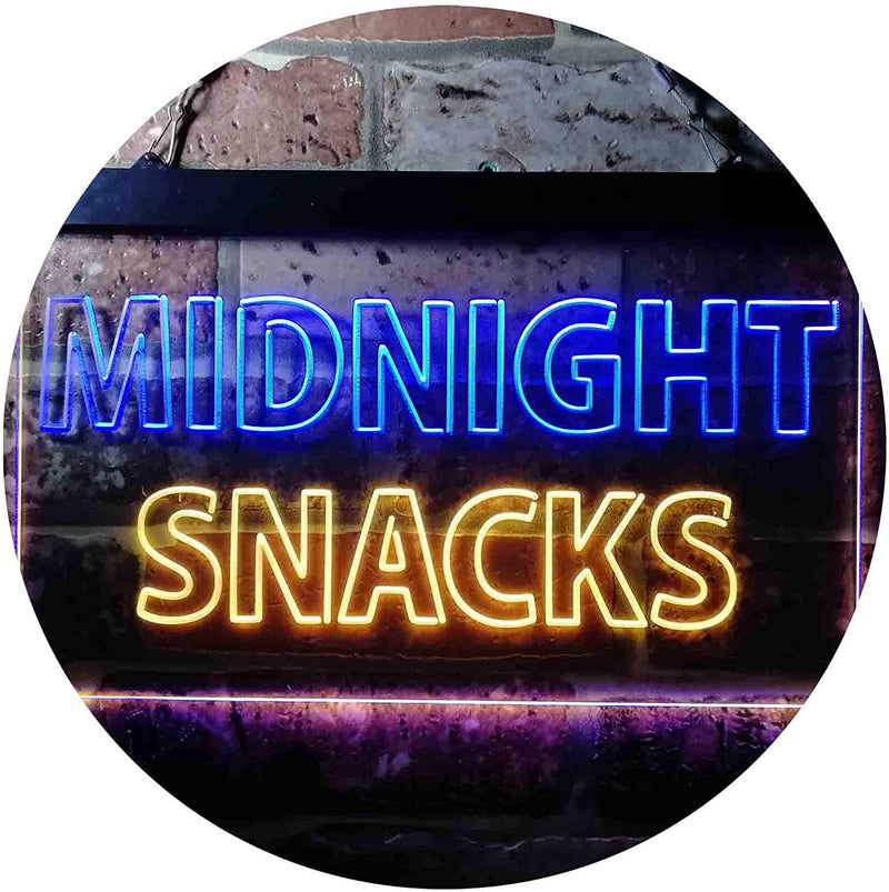 Midnight Snacks LED Light Sign - LED Gift Works