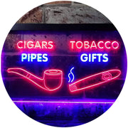 Cigar Pipes Tobacco Gifts LED Light Sign - LED Gift Works