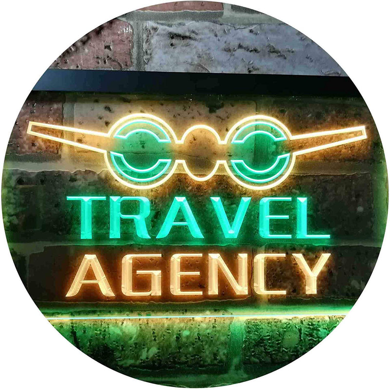 Travel Agency LED Light Sign - LED Gift Works