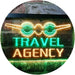 Travel Agency LED Light Sign - Way Up Gifts