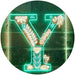 Family Name Letter Y Monogram Initial LED Light Sign - Way Up Gifts