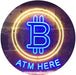 Bitcoin ATM Here LED Light Sign - Way Up Gifts