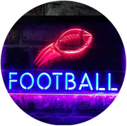 Kids Room Decor Football LED Light Sign - LED Gift Works