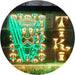 Surf Mask Man Tiki Bar LED Light Sign - Way Up Gifts