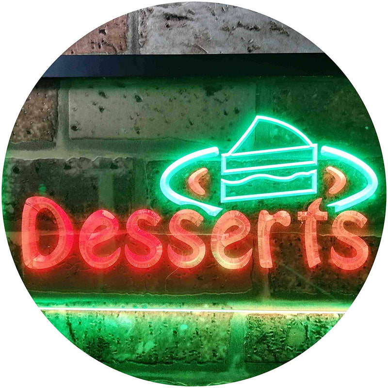 Desserts LED Light Sign - LED Gift Works