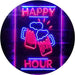 Beer Mugs Cheers Happy Hour LED Light Sign - Way Up Gifts