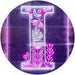 Family Name Letter I Monogram Initial LED Light Sign - Way Up Gifts