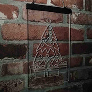Christmas Tree Present Gifts LED Light Sign - LED Gift Works