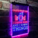 I Drink Beer and I Know Things Funny LED Light Sign - Way Up Gifts